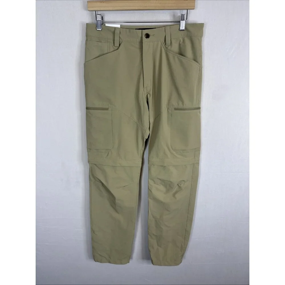 NWT Peak Performance Methodzo P‎ Hiking Pants Mens S Tan Stretch Outdoor Trail